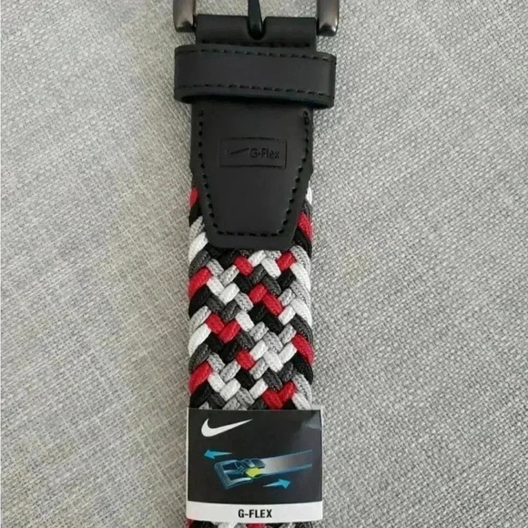 Nike Men's G-Flex Golf Multi-Weave Stretch Woven Belt size medium 36/38 - Picture 2 of 3